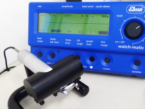 測定器でタイミングの確認と微調整をおこない、 数日間のランニングテストをします。 