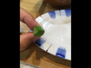 枝豆に見慣れない形のものが混ざっていました。